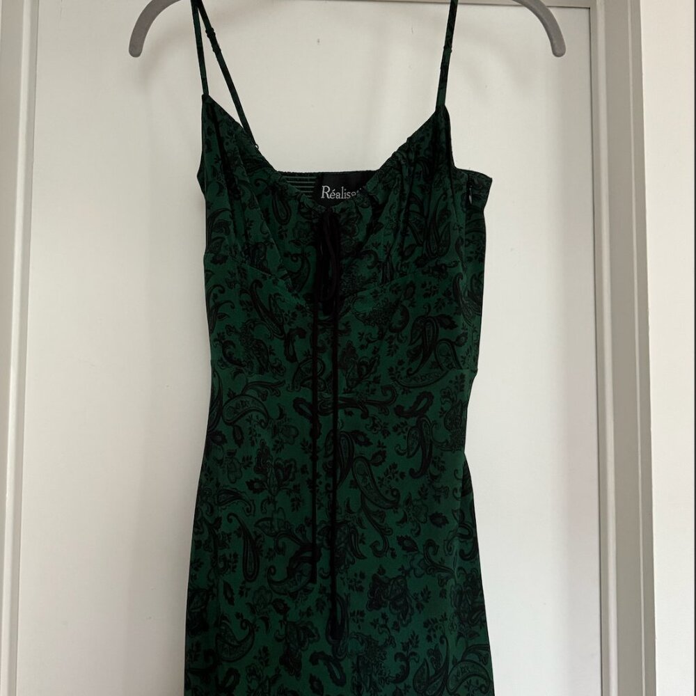 Realisation Par Alba Dress XXS in Dazed Noir